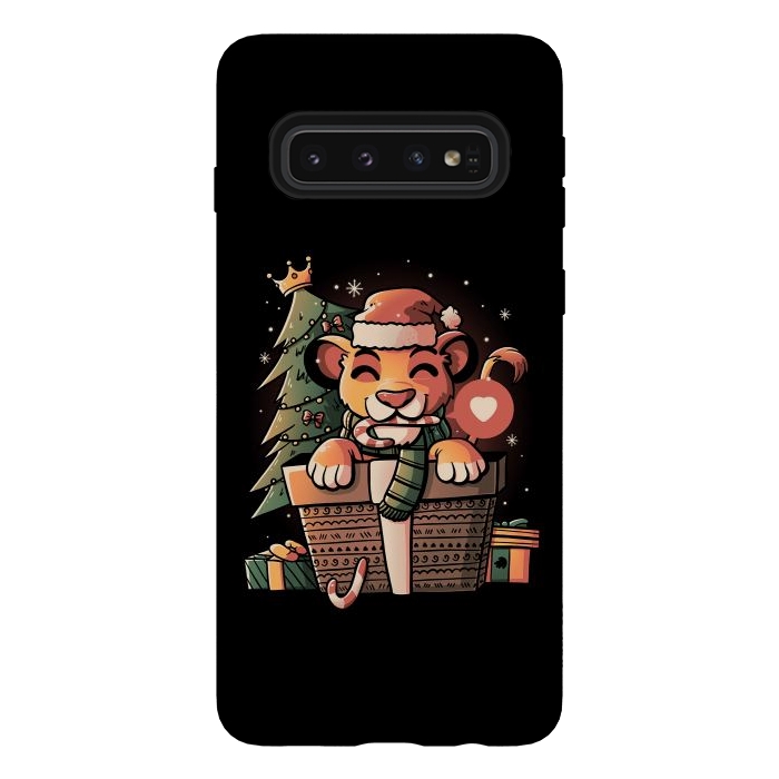 Galaxy S10 StrongFit Lion Gift by eduely