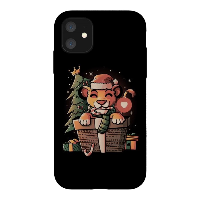 iPhone 11 StrongFit Lion Gift by eduely