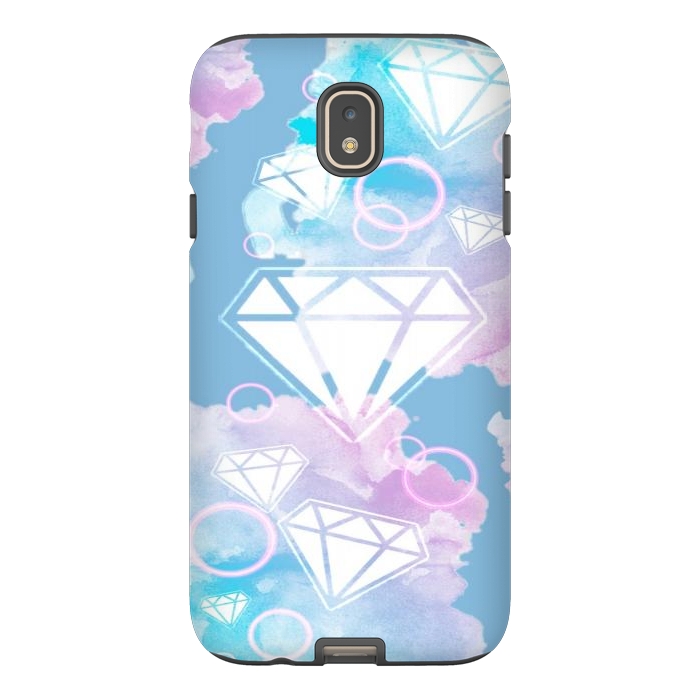 Galaxy J7 StrongFit Aesthetic Diamond Clouds by CAS