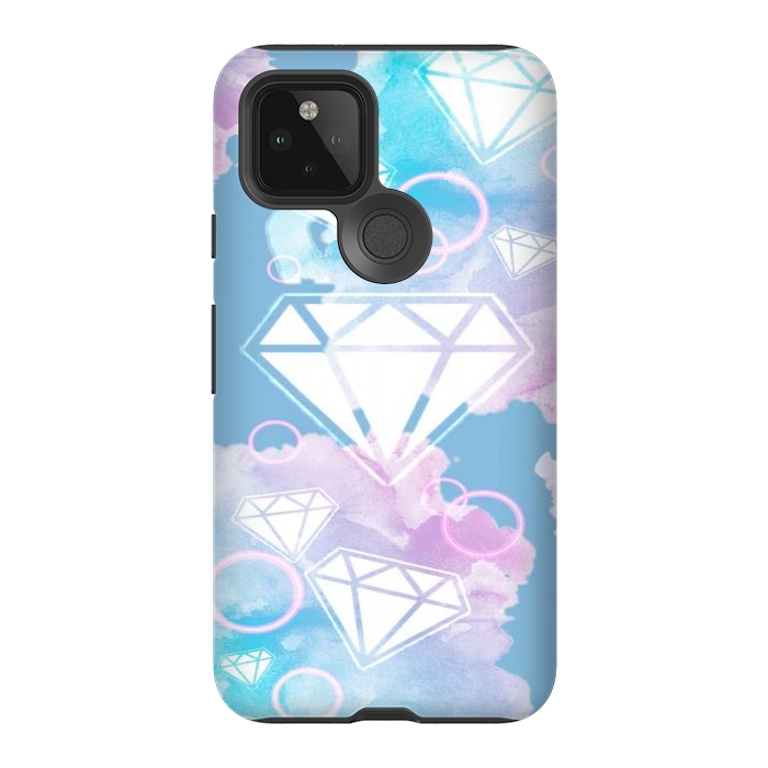 Pixel 5 StrongFit Aesthetic Diamond Clouds by CAS