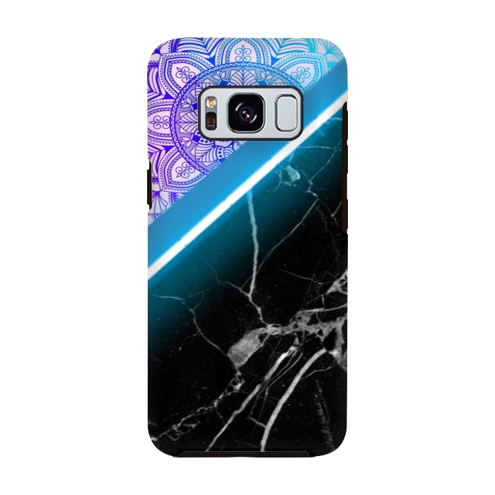 Galaxy S8 StrongFit Mandala x Marble by CAS