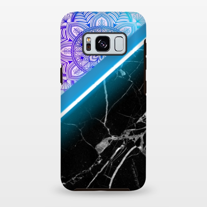 Galaxy S8 plus StrongFit Mandala x Marble by CAS