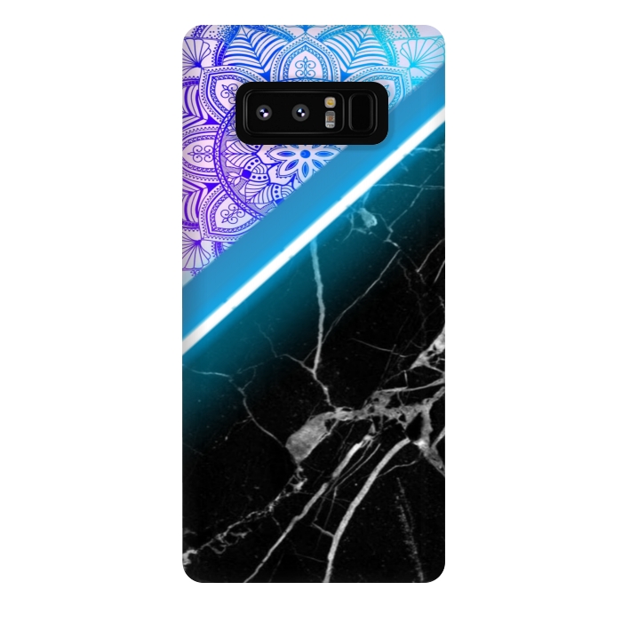 Galaxy Note 8 StrongFit Mandala x Marble by CAS