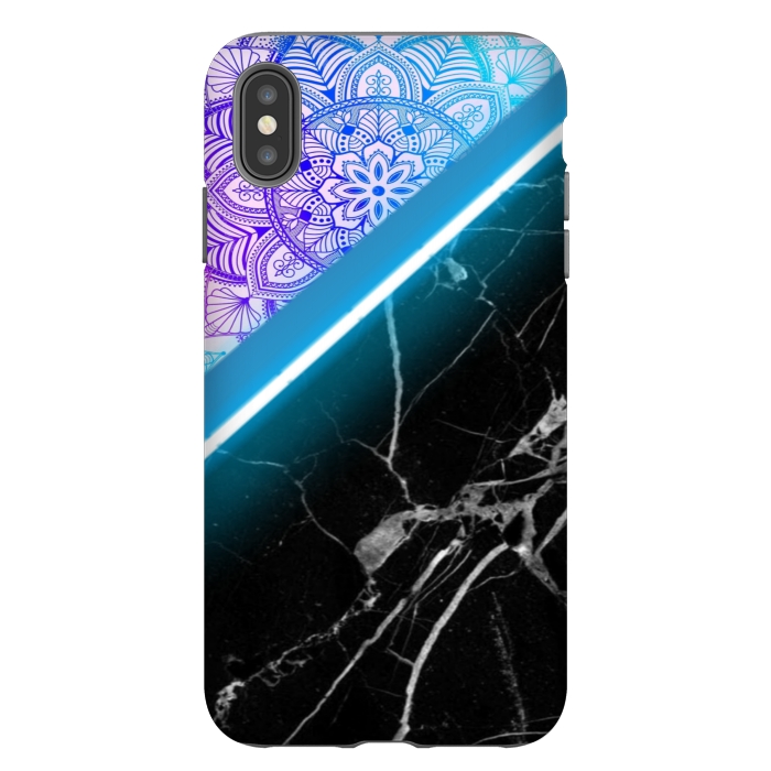 iPhone Xs Max StrongFit Mandala x Marble by CAS
