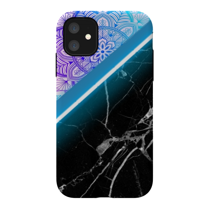 iPhone 11 StrongFit Mandala x Marble by CAS