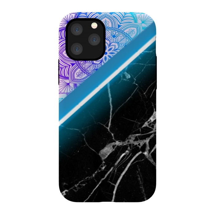 iPhone 11 Pro StrongFit Mandala x Marble by CAS