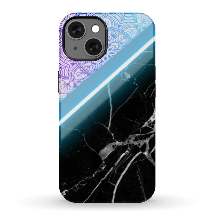 iPhone 13 StrongFit Mandala x Marble by CAS