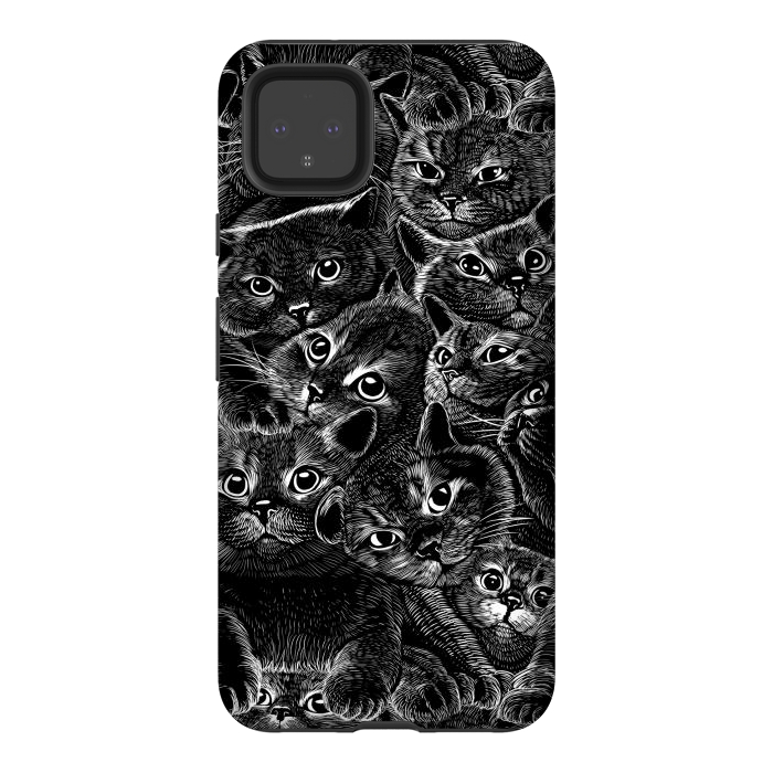 Pixel 4XL StrongFit Cats by Alberto