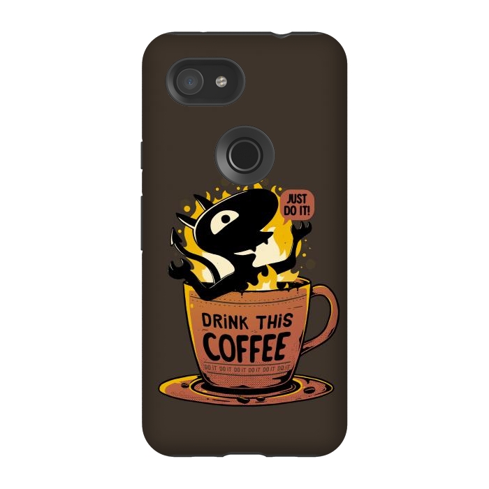 Pixel 3A StrongFit Luci Coffee by eduely
