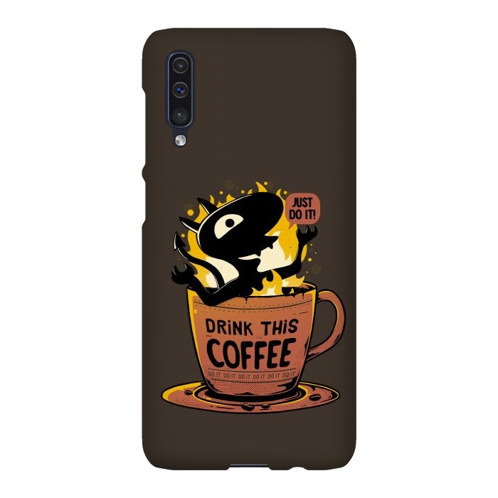 Galaxy A50 SlimFit Luci Coffee by eduely