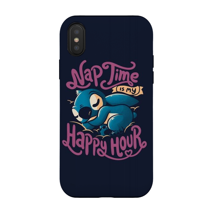 iPhone Xs / X StrongFit Nap Time by eduely