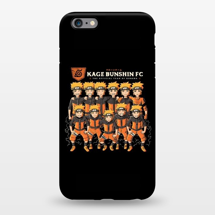 iPhone 6/6s plus StrongFit Naruto Team by eduely