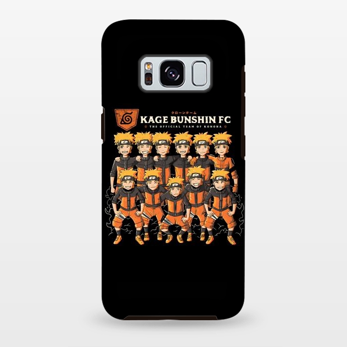 Galaxy S8 plus StrongFit Naruto Team by eduely