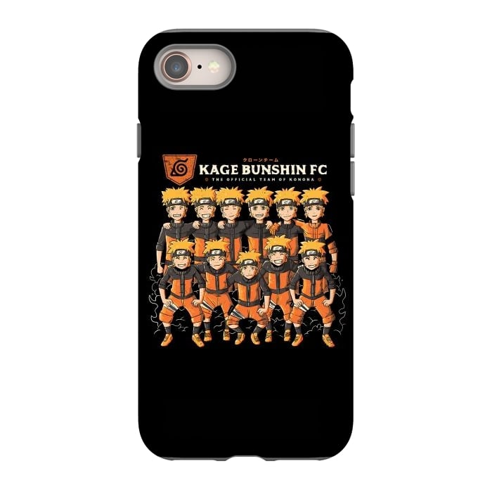 iPhone 8 StrongFit Naruto Team by eduely