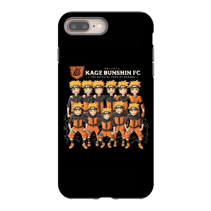iPhone 8 plus StrongFit Naruto Team by eduely