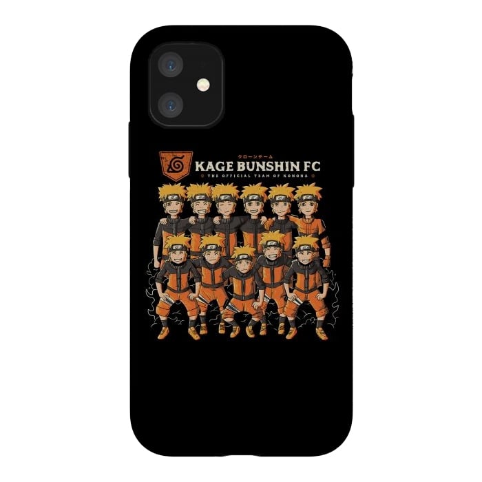 iPhone 11 StrongFit Naruto Team by eduely