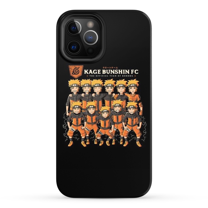 iPhone 12 Pro StrongFit Naruto Team by eduely