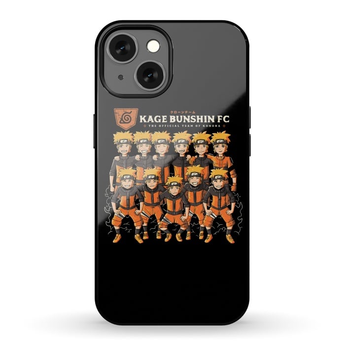iPhone 13 StrongFit Naruto Team by eduely