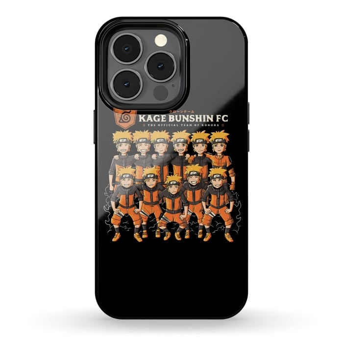 iPhone 13 pro StrongFit Naruto Team by eduely