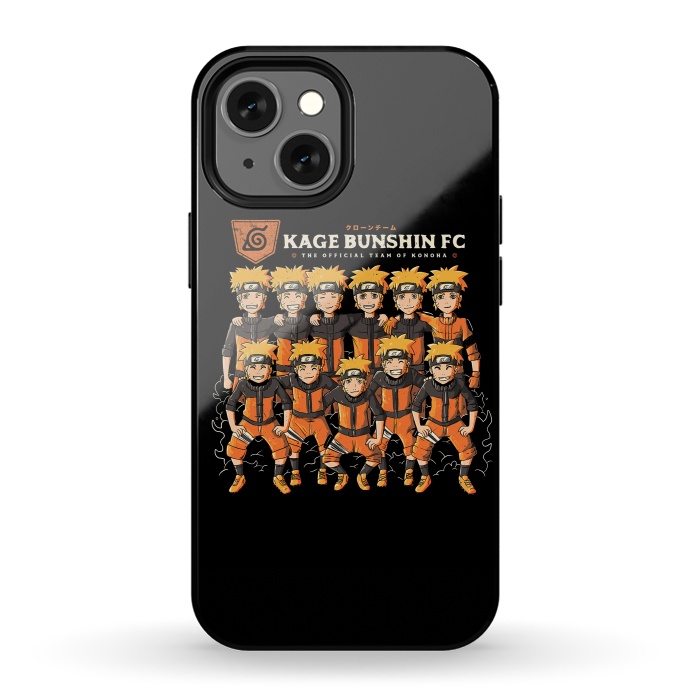 iPhone 13 mini StrongFit Naruto Team by eduely