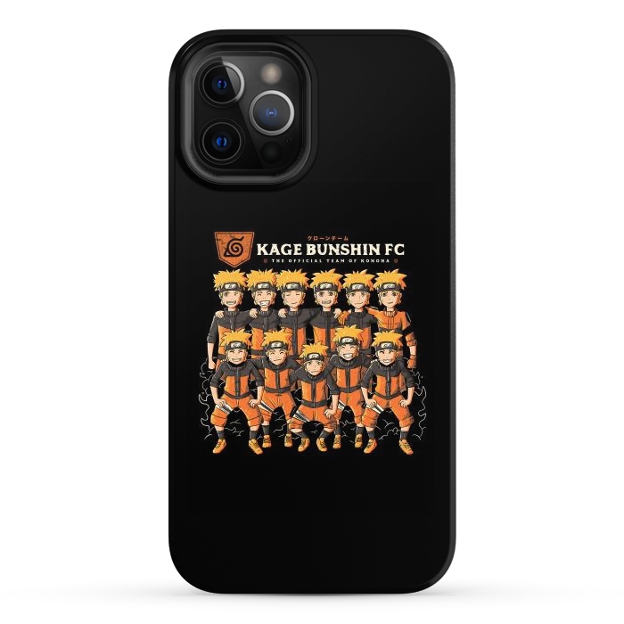 iPhone 12 Pro Max StrongFit Naruto Team by eduely