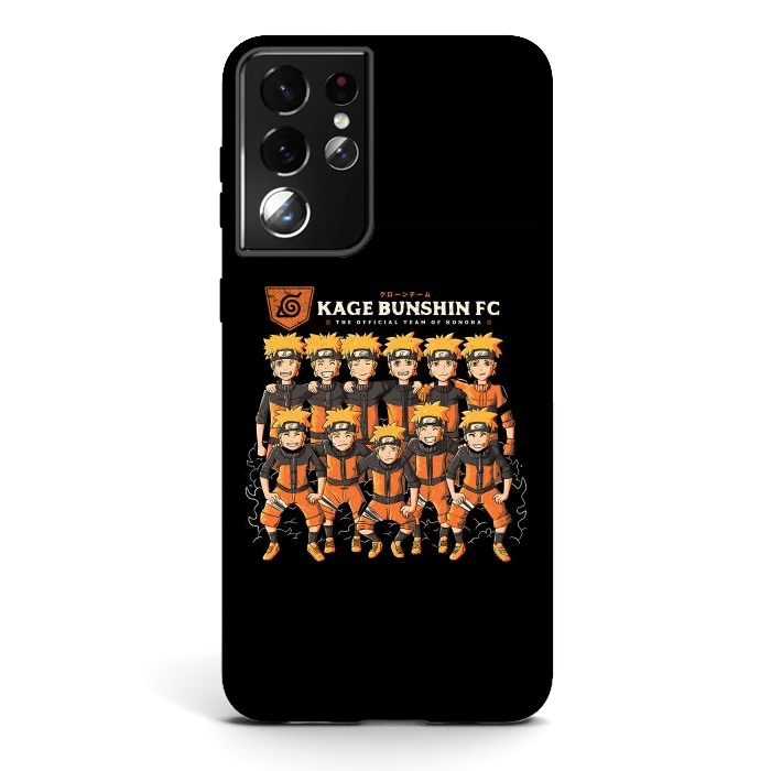 Galaxy S21 ultra StrongFit Naruto Team by eduely