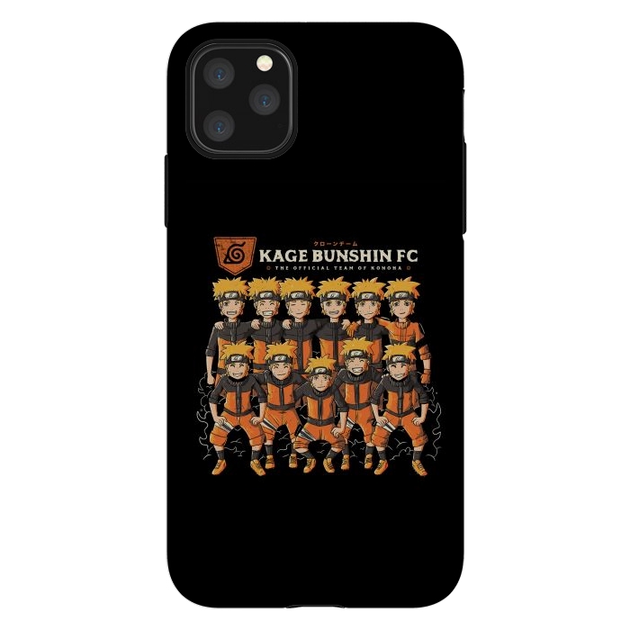 iPhone 11 Pro Max StrongFit Naruto Team by eduely