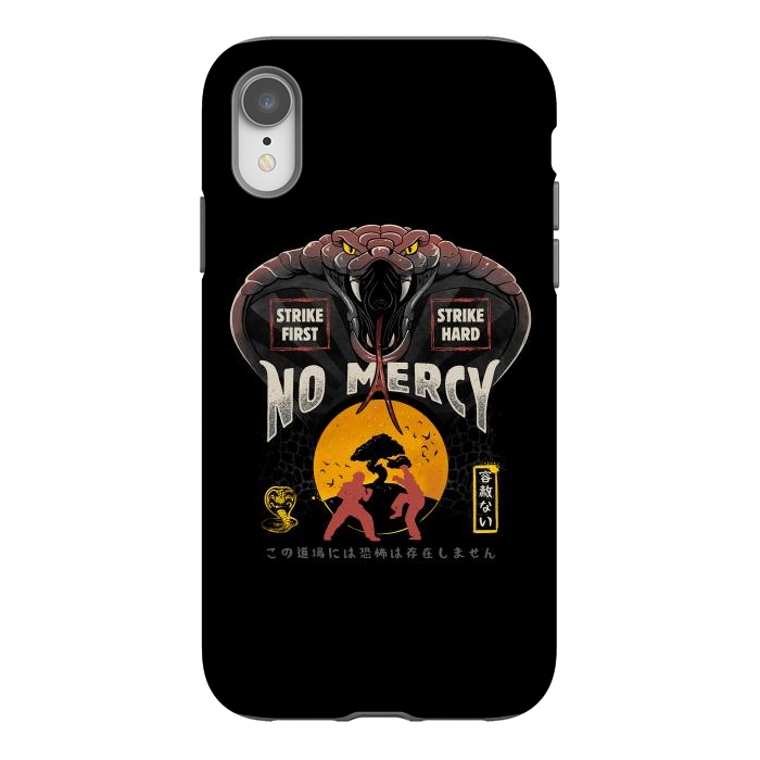 iPhone Xr StrongFit No Mercy Karate Classic Movie Gift by eduely
