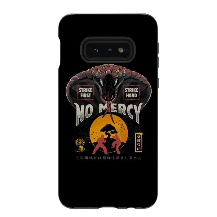 Galaxy S10e StrongFit No Mercy Karate Classic Movie Gift by eduely