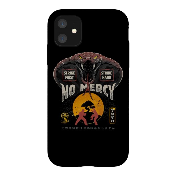 iPhone 11 StrongFit No Mercy Karate Classic Movie Gift by eduely