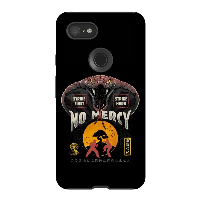 Pixel 3XL StrongFit No Mercy Karate Classic Movie Gift by eduely