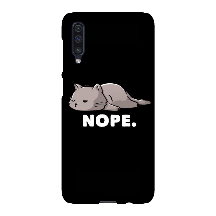 Galaxy A50 SlimFit Nope Funny Cute Lazy Cat Gift by eduely