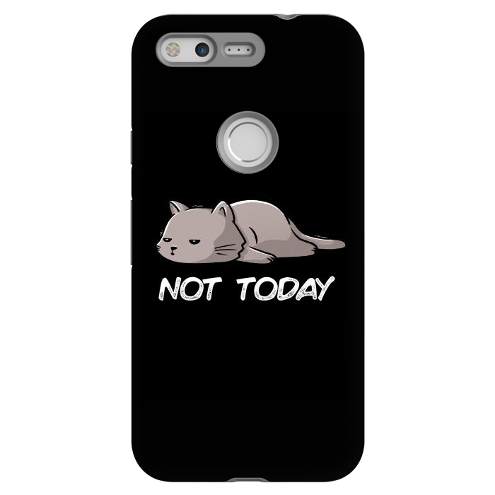 Pixel StrongFit Not Today Cat by eduely