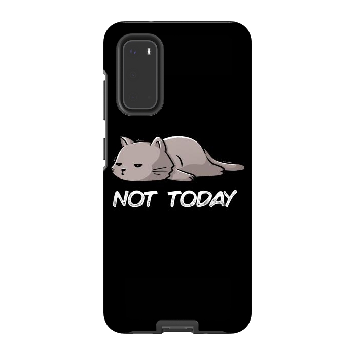 Galaxy S20 StrongFit Not Today Cat by eduely