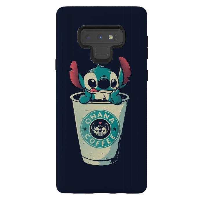 Galaxy Note 9 StrongFit Ohana Coffee by eduely