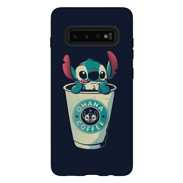 Galaxy S10 plus StrongFit Ohana Coffee by eduely