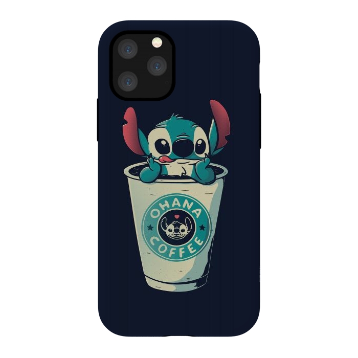 iPhone 11 Pro StrongFit Ohana Coffee by eduely