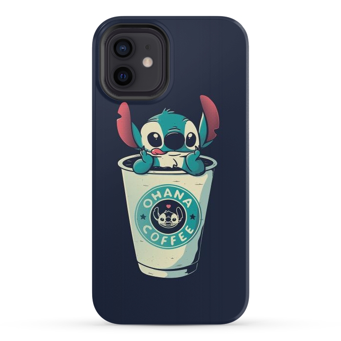 iPhone 12 StrongFit Ohana Coffee by eduely