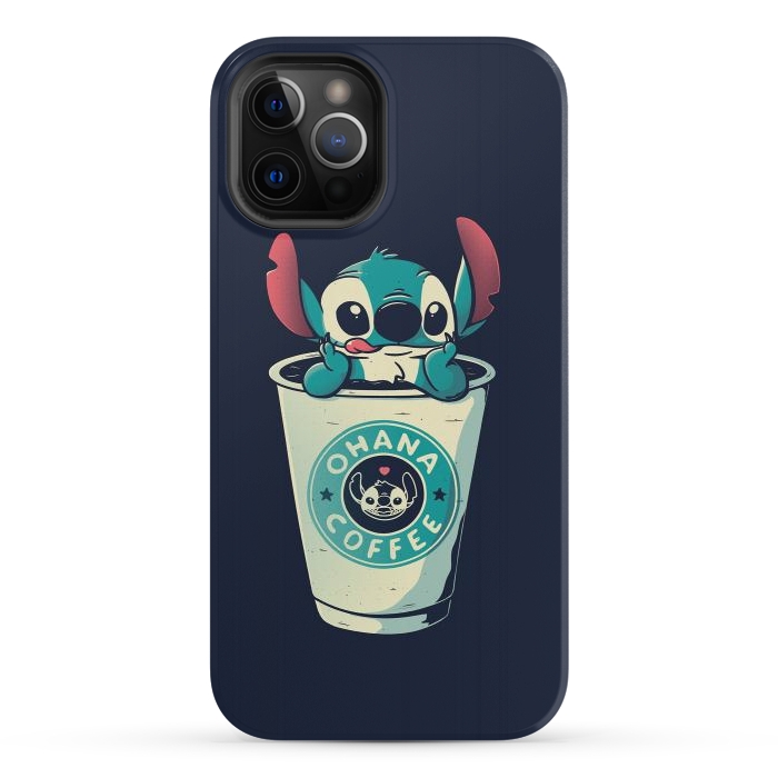 iPhone 12 Pro StrongFit Ohana Coffee by eduely