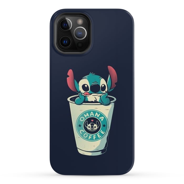 iPhone 12 Pro Max StrongFit Ohana Coffee by eduely