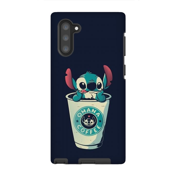 Galaxy Note 10 StrongFit Ohana Coffee by eduely