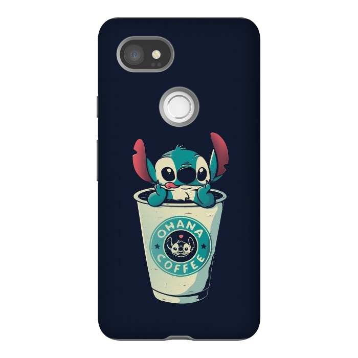 Pixel 2XL StrongFit Ohana Coffee by eduely