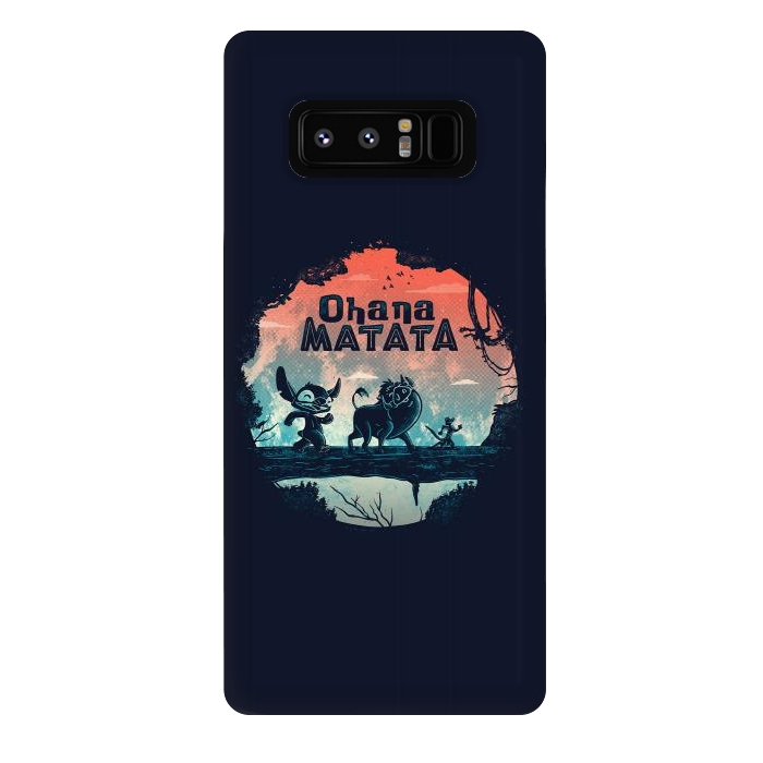 Galaxy Note 8 StrongFit Ohana Matata by eduely