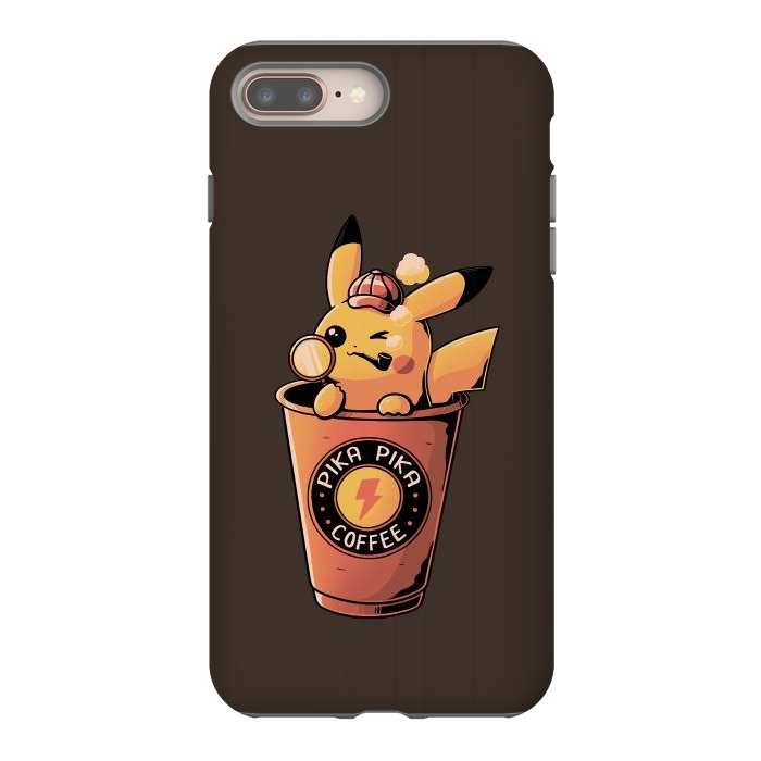 iPhone 7 plus StrongFit Pika Pika Coffee by eduely
