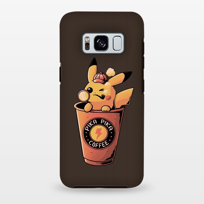 Galaxy S8 plus StrongFit Pika Pika Coffee by eduely