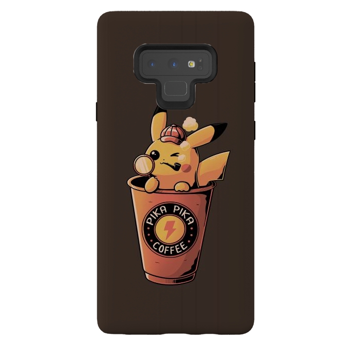 Galaxy Note 9 StrongFit Pika Pika Coffee by eduely