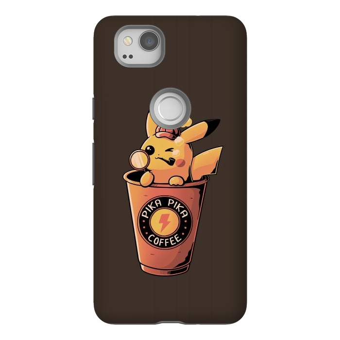 Pixel 2 StrongFit Pika Pika Coffee by eduely