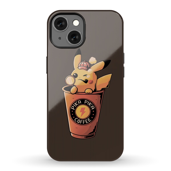 iPhone 13 StrongFit Pika Pika Coffee by eduely