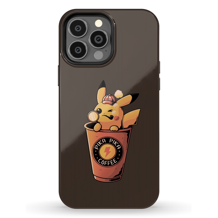 iPhone 13 Pro Max StrongFit Pika Pika Coffee by eduely