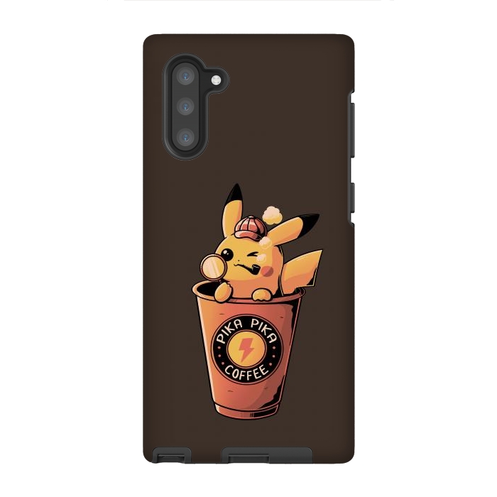 Galaxy Note 10 StrongFit Pika Pika Coffee by eduely